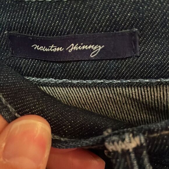 Anthropologie McGuire Dark Wash Newton Skinny Jeans - Picture 5 of 9